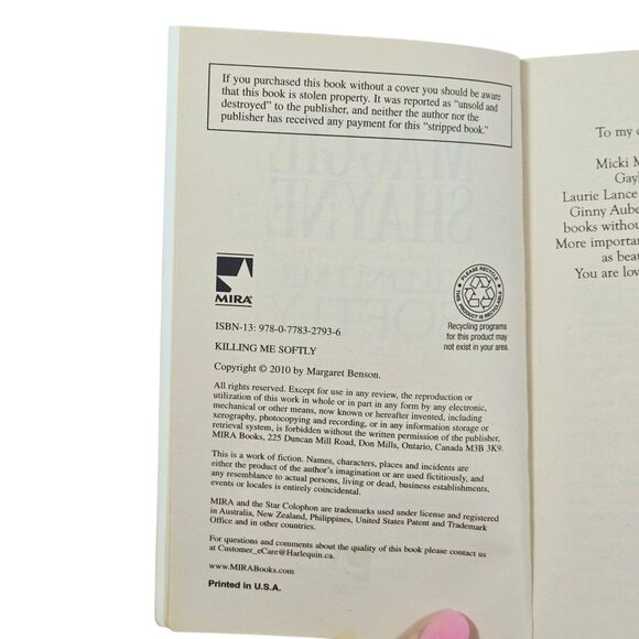 Killing Me Softly by Maggie Shayne - Paperback - A Secrets of Shadow Falls Novel - Picture 3 of 5